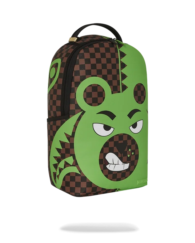 RUCSACULI DLXSV GREEN MONEY BEAR
