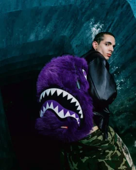 RUCSACULI FURZILLA SHARK (VIOLET)