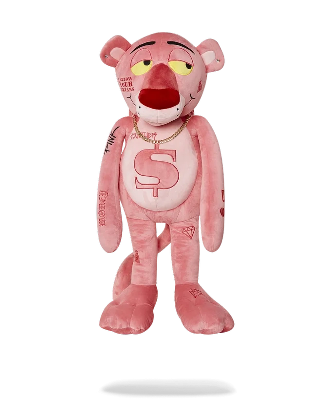 RUCSACULI PINK PANTHER „UP TO NO GOOD Teddy Bear”