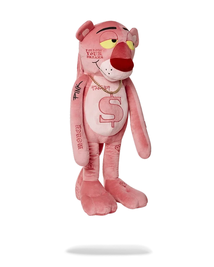 RUCSACULI PINK PANTHER „UP TO NO GOOD Teddy Bear”