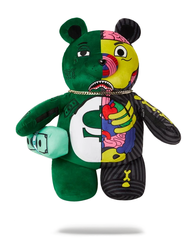 RUCSACULI YOUNG X-RAY MONEYBEAR TEDDYBEAR