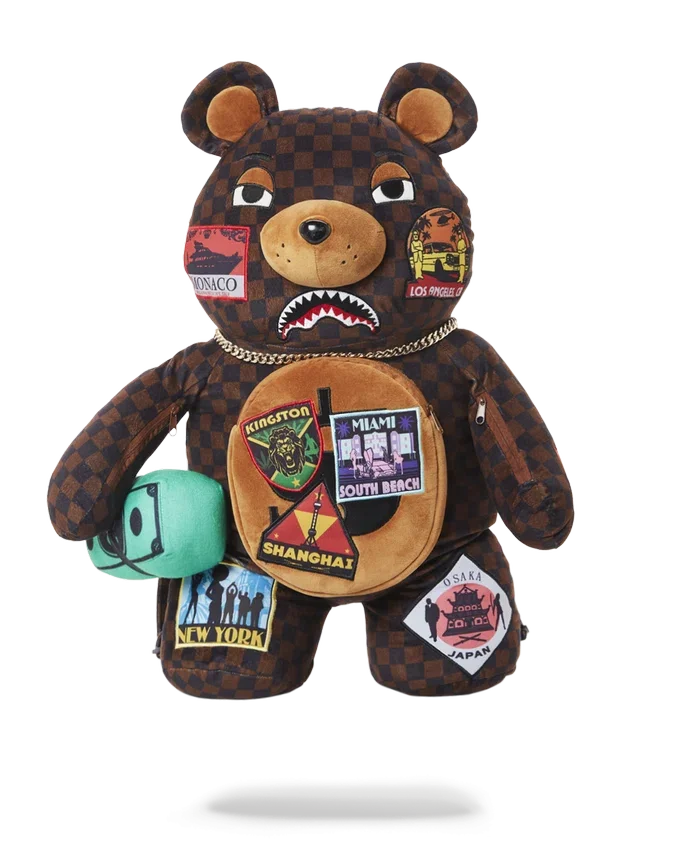 RUCSACULUI GLOBAL MOGUL MONEYBEAR TEDDYBEAR