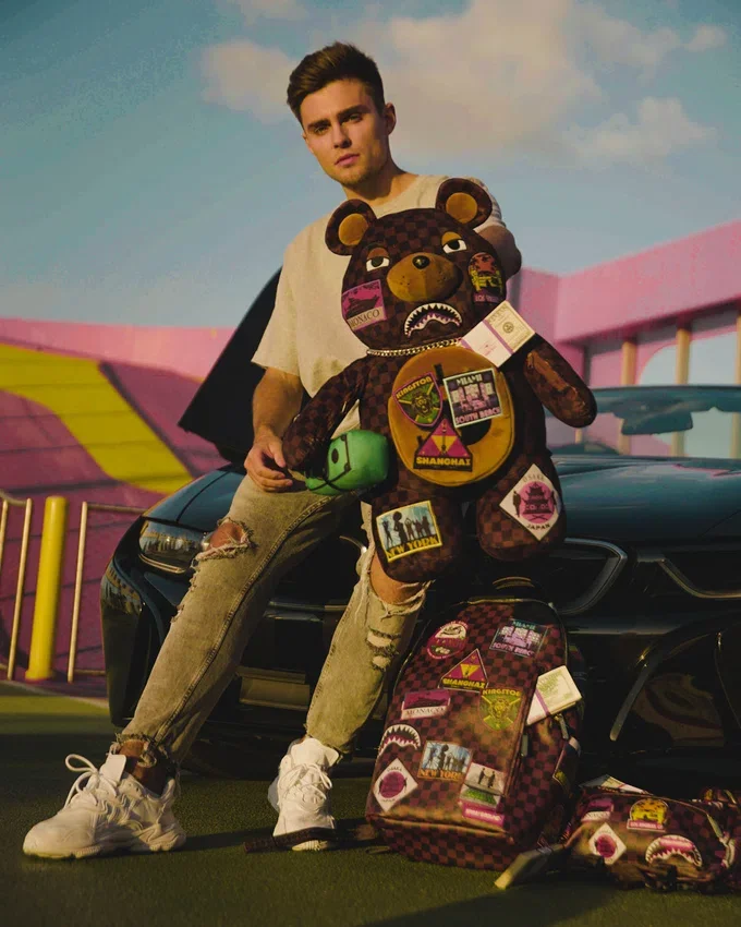 RUCSACULUI GLOBAL MOGUL MONEYBEAR TEDDYBEAR