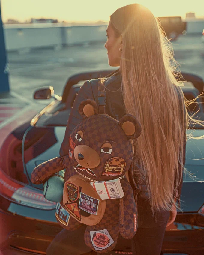 RUCSACULUI GLOBAL MOGUL MONEYBEAR TEDDYBEAR
