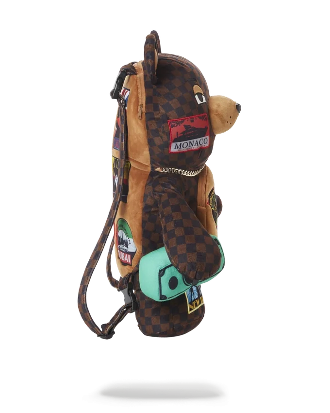 RUCSACULUI GLOBAL MOGUL MONEYBEAR TEDDYBEAR