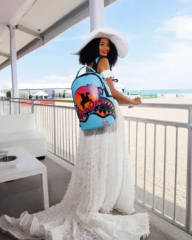 RUCSACULUI MIAMI BEACH POLO COLLAB (DLXV-SKY)