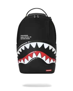 RUCSACULUI SHARK CENTRAL BUBBLE SHARK (NEGRU)