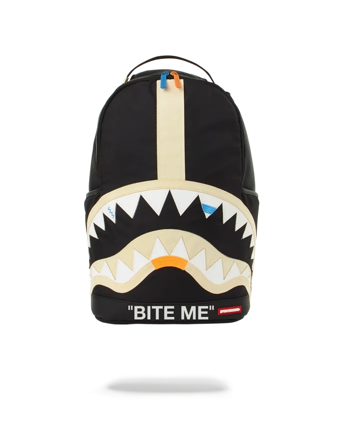 RUCSACURI BITE ME SHARK (NEGRU)