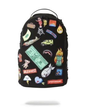 RUCSACURI CU 32 DE PATCH-URI DETASABILE ȘI VELCRO