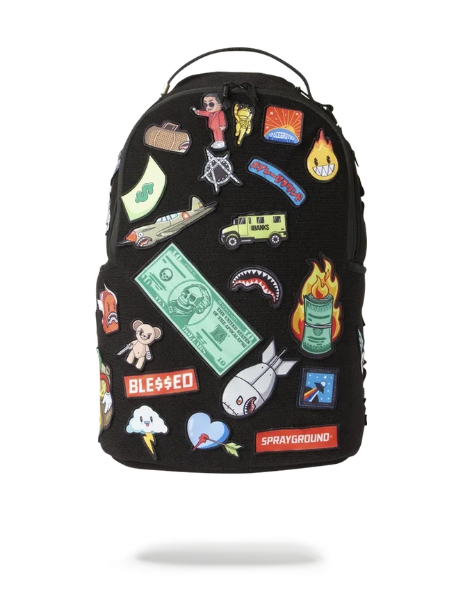 RUCSACURI CU 32 DE PATCH-URI DETASABILE ȘI VELCRO