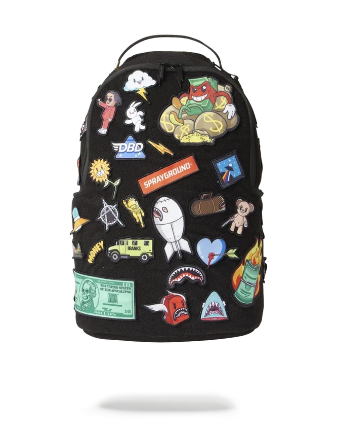 RUCSACURI CU 32 DE PATCH-URI DETASABILE ȘI VELCRO