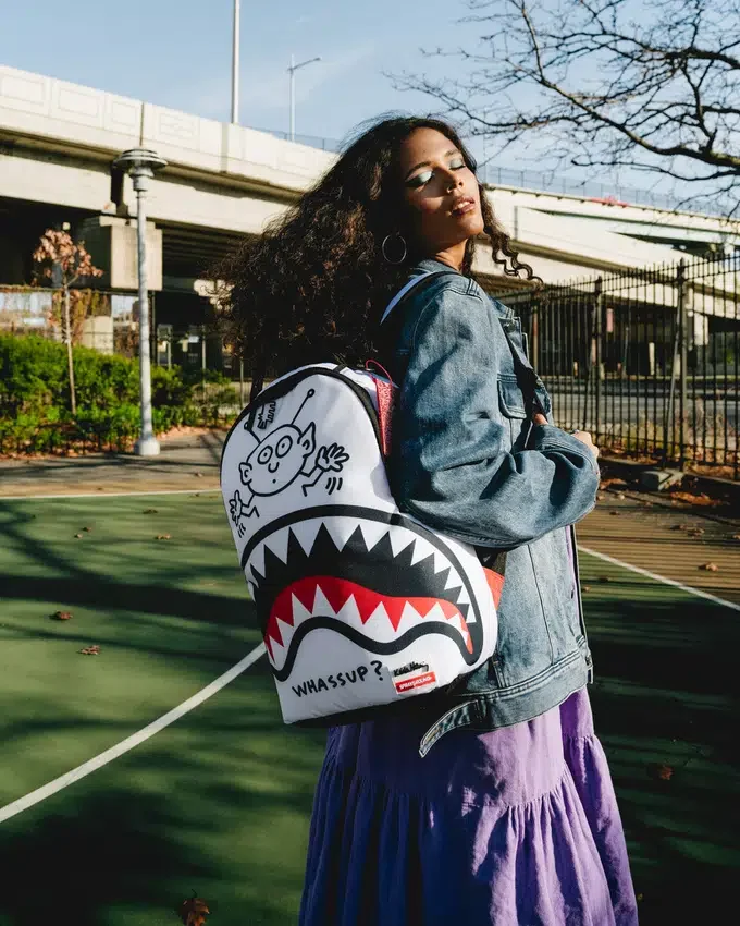 Rucsacuri KEITH HARING WHASSUP ALIEN DLX