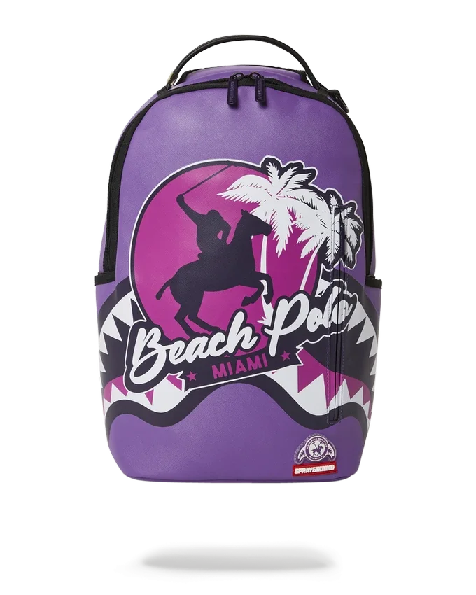 RUCSACURI MIAMI BEACH POLO COLLAB (DLXV-PURPLE)
