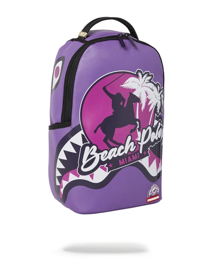 RUCSACURI MIAMI BEACH POLO COLLAB (DLXV-PURPLE)