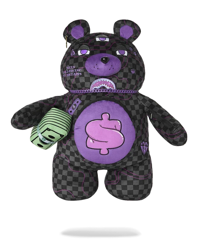 RUCSACURI MONEYBEAR CU RECHIN SLIME VIOLET