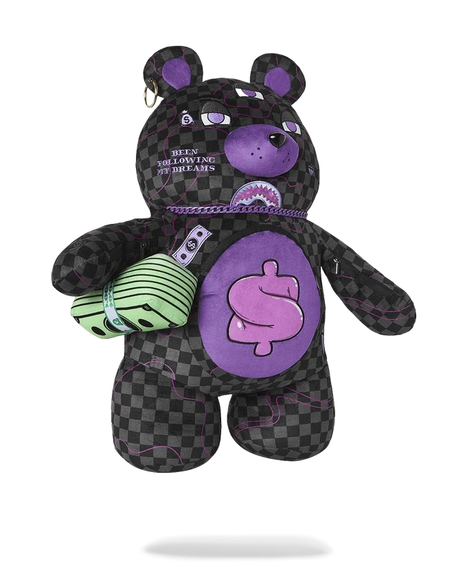 RUCSACURI MONEYBEAR CU RECHIN SLIME VIOLET