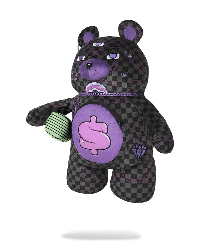RUCSACURI MONEYBEAR CU RECHIN SLIME VIOLET
