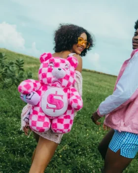 RUCSACURI MONEYBEAR FURZILLA SHARK (CU CAROI ROZ)