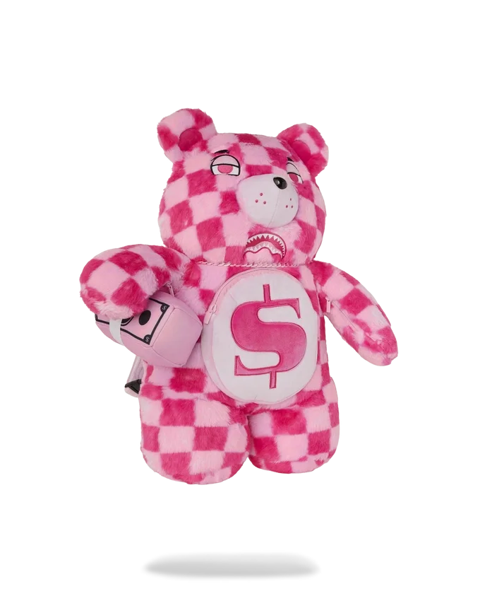 RUCSACURI MONEYBEAR FURZILLA SHARK (CU CAROI ROZ)