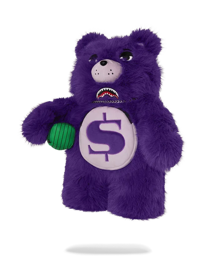 RUCSACURI MONEYBEAR FURZILLA SHARK (VIOLET)