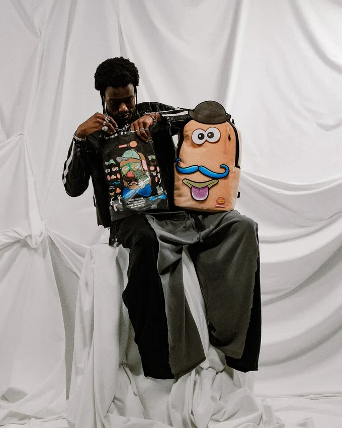 RUCSACURI MR. POTATO HEAD VELCRO PATCH MIX-IT-UP DLXSV