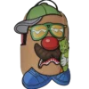RUCSACURI MR. POTATO HEAD VELCRO PATCH MIX-IT-UP DLXSV