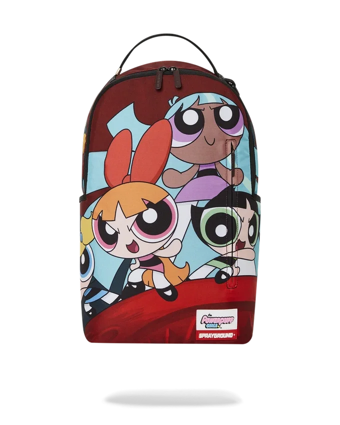 Rucsacuri POWERPUFF GIRLS „NEVER BACK DOWN”