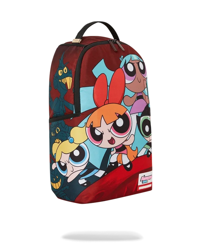 Rucsacuri POWERPUFF GIRLS „NEVER BACK DOWN”
