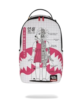 Rucsacuri „Robot Girl” din colaborarea cu „Squid Game”