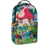 RUCSACURI SMURFS IN THE GARDEN