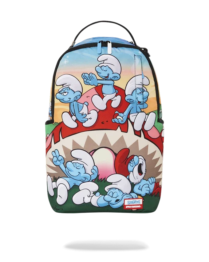 RUCSACURI SMURFS MUSHROOM CHILL