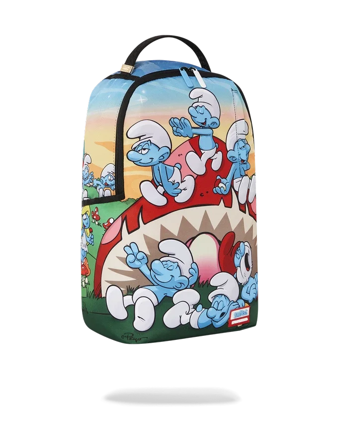 RUCSACURI SMURFS MUSHROOM CHILL