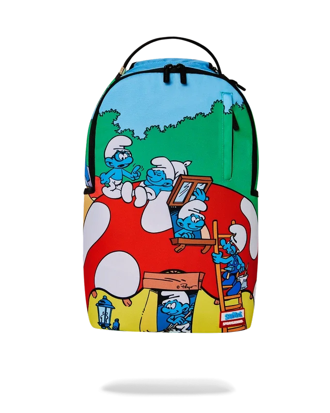 RUCSACURI SMURFS „MUSHROOM VILLAGE”