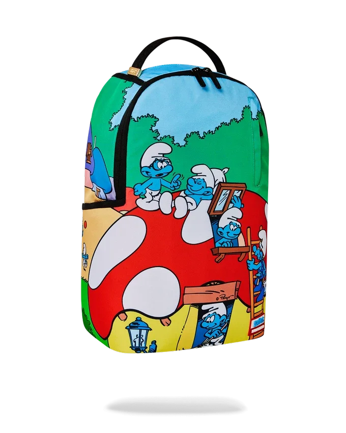 RUCSACURI SMURFS „MUSHROOM VILLAGE”