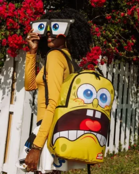 RUCSACURI SPONGEBOB EYE POP CU OCHI DETASABILI