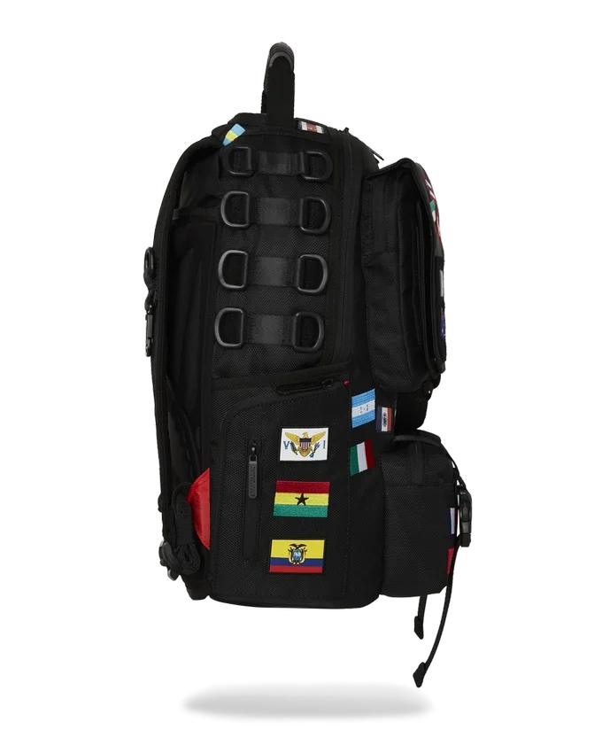 RUCSACURU DE TRANSPORT JAMES FIRST CLASS GLOBAL FLAGS SPECIAL OPS