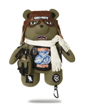 RUCSAK CALL OF DUTY AVIATOR FEARLESS MONEYBEAR TEDDYBEAR Rucsacuri