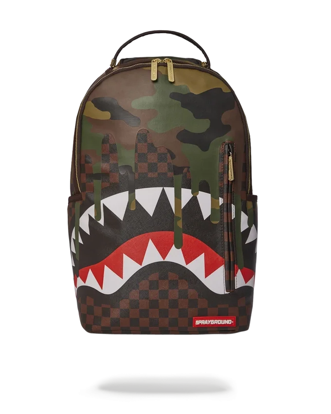 RUCSAK CAMO DRIP SHARKS IN PARIS (DLXV)