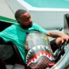 RUCSAK CAMO DRIP SHARKS IN PARIS (DLXV)