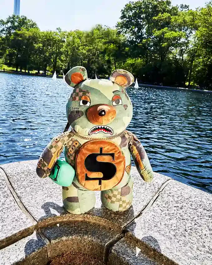 RUCSAK CAMOCHECK MONEYBEAR TEDDYBEAR Rucsacuri