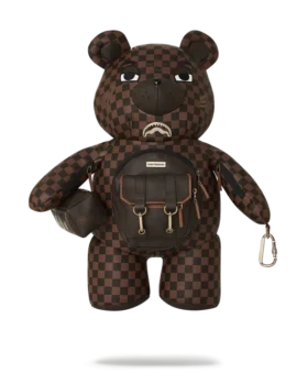 RUCSAK CHECKMATE ROYALE MONEYBEAR TEDDYBEAR