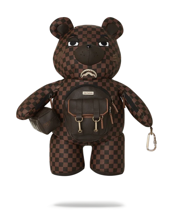 RUCSAK CHECKMATE ROYALE MONEYBEAR TEDDYBEAR