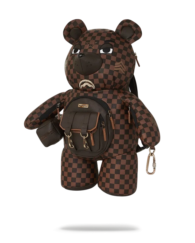 RUCSAK CHECKMATE ROYALE MONEYBEAR TEDDYBEAR