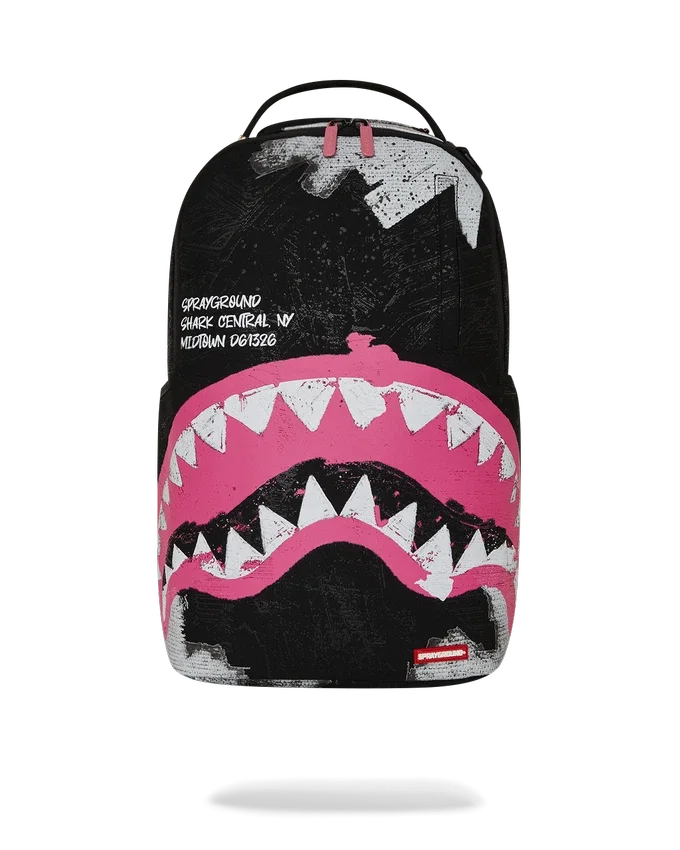 RUCSAK DIN BUMBAC SHARK CENTRAL ACRYLIC ART DLX RUCSACURI