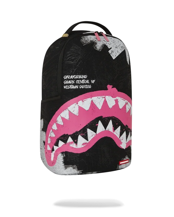 RUCSAK DIN BUMBAC SHARK CENTRAL ACRYLIC ART DLX RUCSACURI