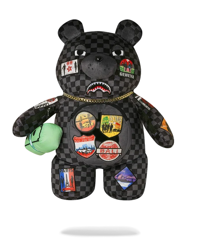 RUCSAK GLOBAL MOGUL UNLIMITED MILES MONEYBEAR TEDDYBEAR