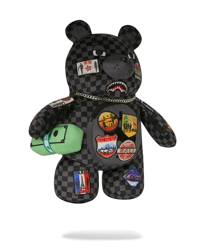 RUCSAK GLOBAL MOGUL UNLIMITED MILES MONEYBEAR TEDDYBEAR