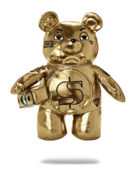 RUCSAK GOLD RUSH MONEYBEAR TEDDYBEAR Rucsacuri