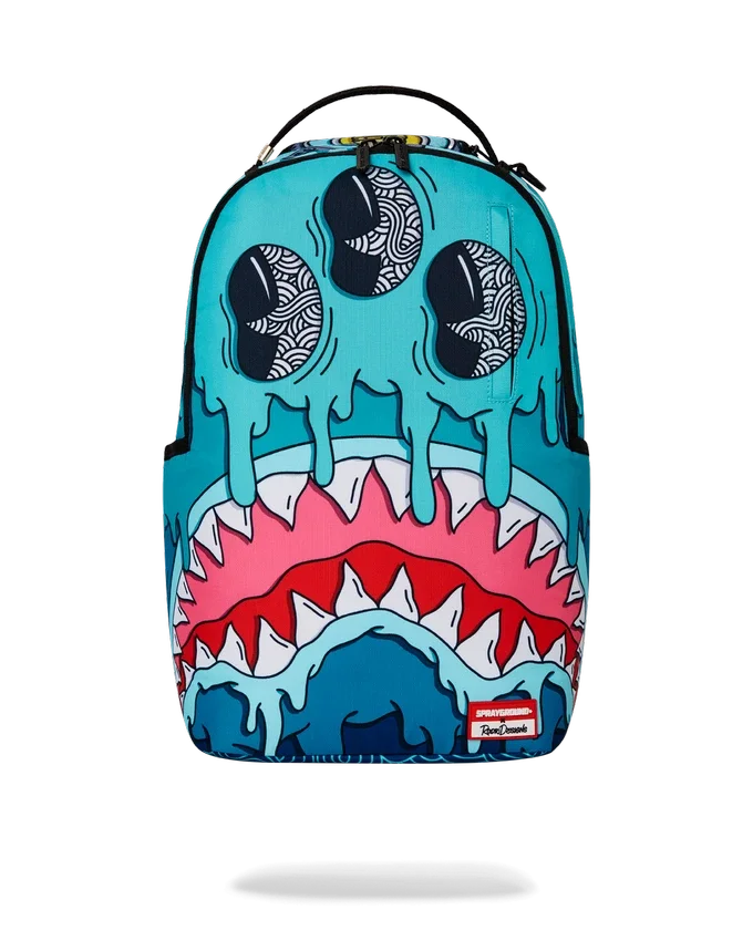 RUCSAK JORGE RODRIGUEZ THE ARTIST COLLAB DRIPS SHARKS Rucsacuri