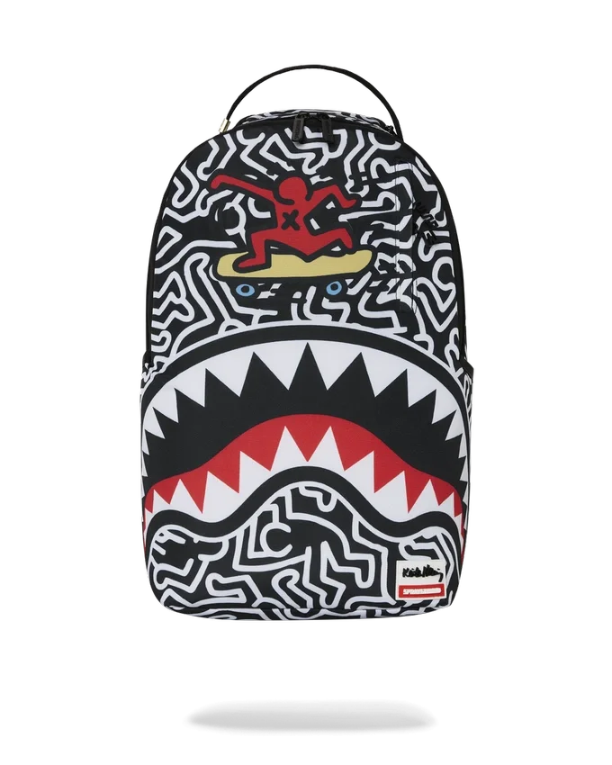 RUCSAK KEITH HARING SKATER SHARK DLXSR Rucsacuri
